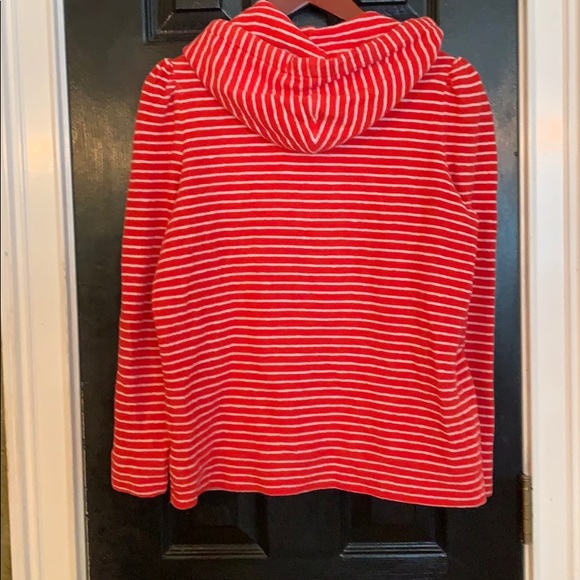 Juicy Couture red white stripe hoodie M - Picture 5 of 5
